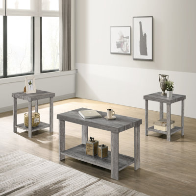Ensemble de tables basses 3 pièces Annorah