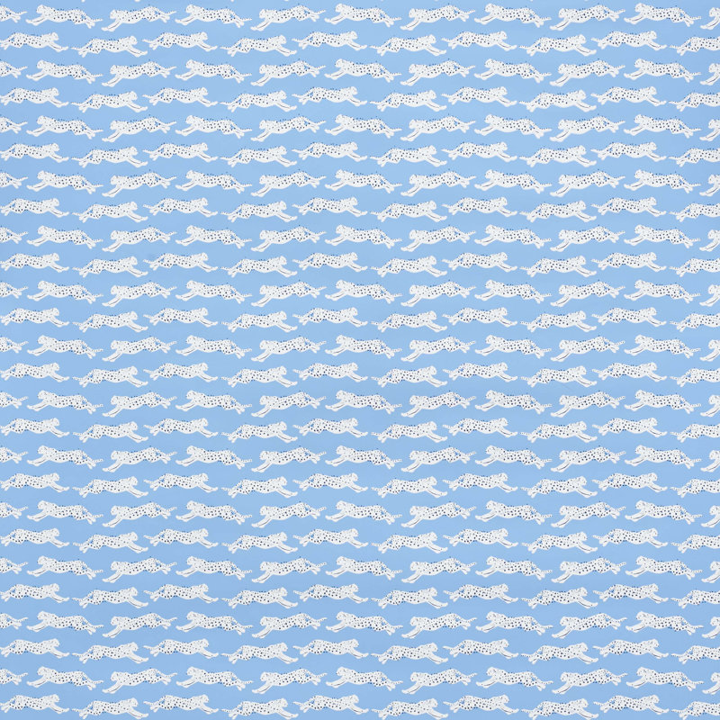 Papier peint Léopards sautant, Ciel