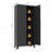 Durable Steel Storage Cabinet with Adjustable Shelves for Various Home and Office-645918668