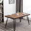 Ensemble de salle à manger polyvalent 7 pièces pour n'importe quelle pièce, avec un design rustique et un confort haut de gamme, idéal pour les réunions de famille-322773410