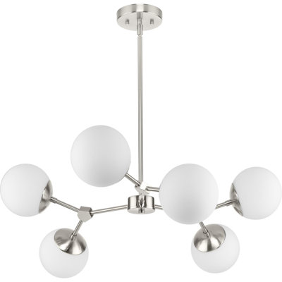 Jervon 6 - Light Dimmable Geometric Chandelier