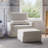 Crawford Pillowback Chair and a Half Upholstered Swivel Glider