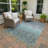 Machine Washable Indoor/Outdoor Chantille ACN2406 Abstract Rug-2126325756