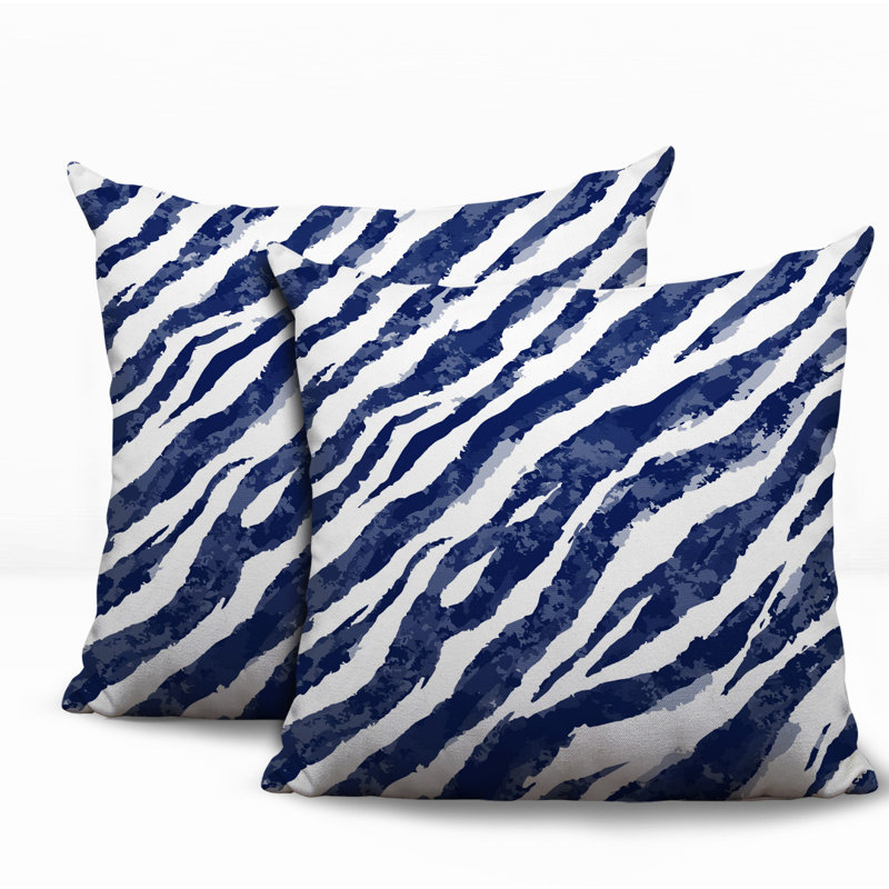 Coussin intérieur / extérieur Juno, 18x18, Blue