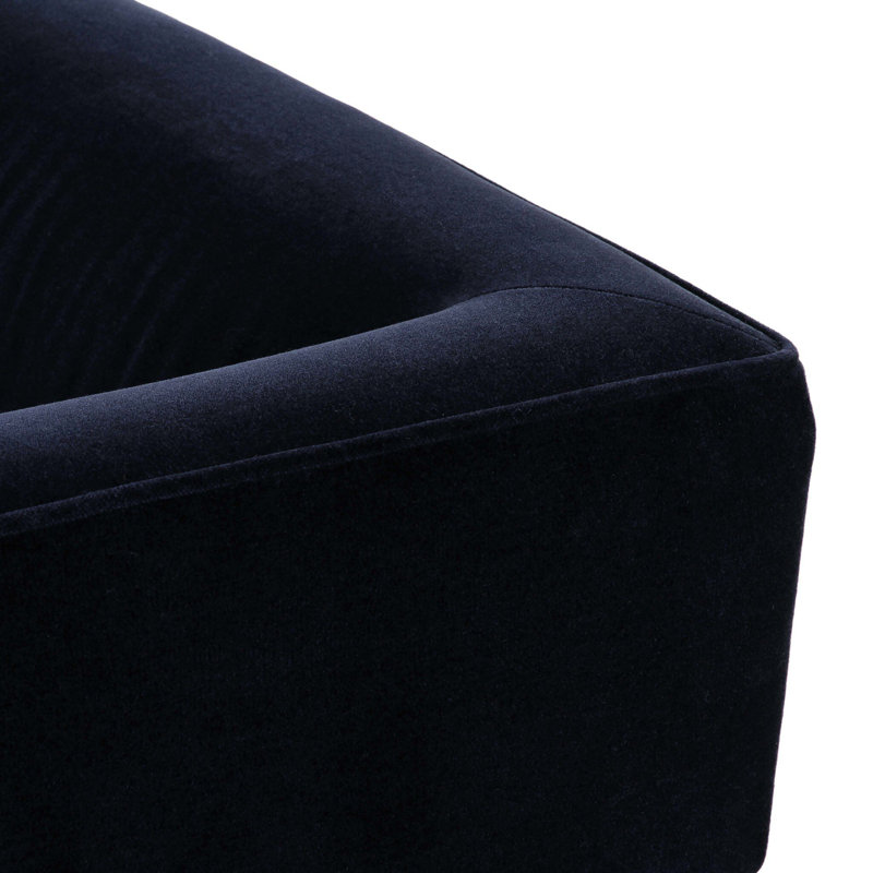 Pacey Swivel Chair-Dulane Mahogany, Monte Navy