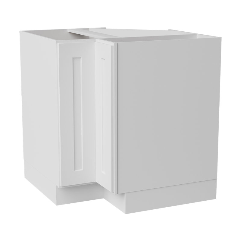 Armoire Base Lazy Susan, Blanc, L 33 po x H 34,5 po x P 24 po