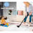 2x8 Non-shedding Area Rug - Stain , For Study, Eat-in Kitchen Brown/, Machine Made - Home Office, Nursery-1606232968