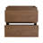 24" Wall-Mounted Bathroom Vanity With Ceramic Sink-133706142
