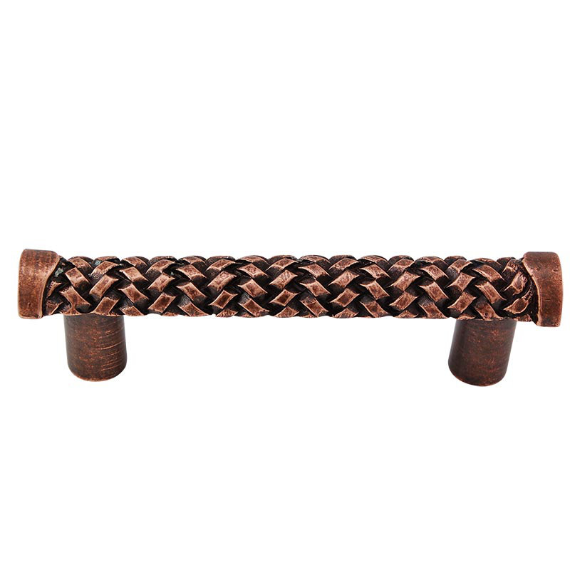 Cestino Bar / Handle Pull, Antique Copper