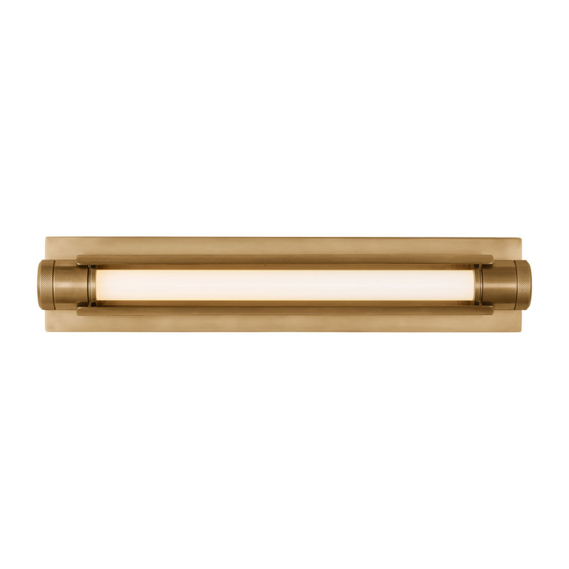 Capa 1 - Light LED Vanity Light, Hand Rubbed Antique Brass