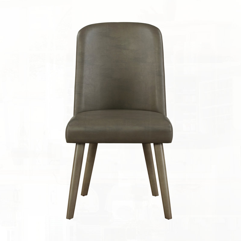 Ensemble de chaises d'appoint avec dossier haut sans accoudoirs pour un profil minimaliste élégant