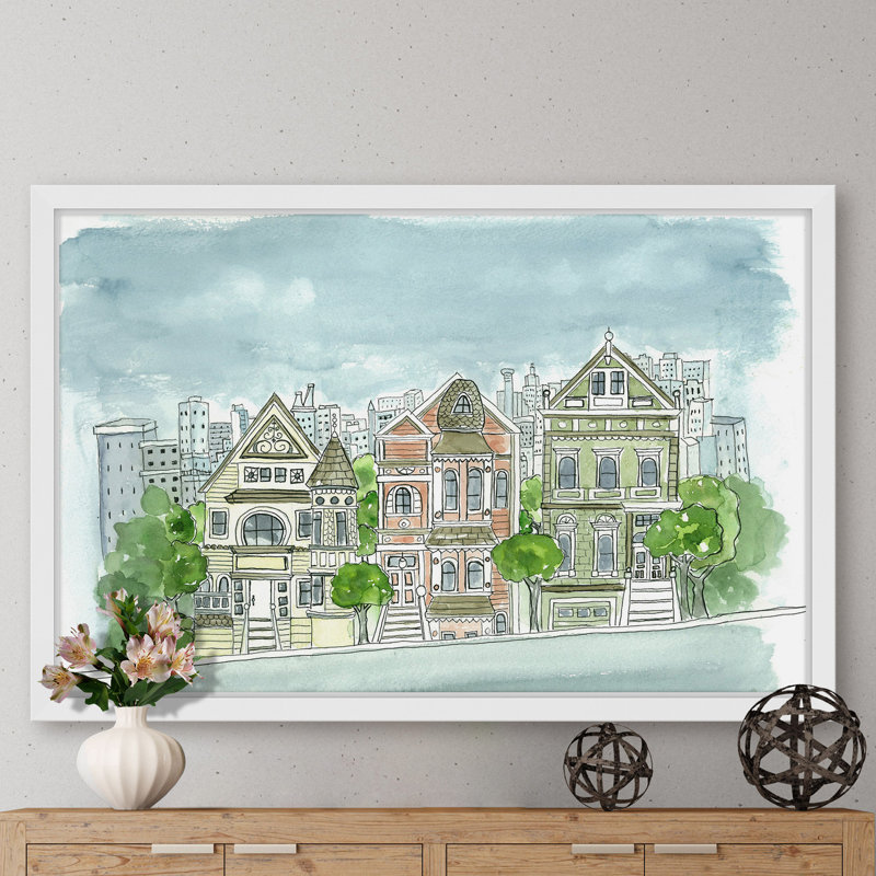 Glenda Roberson - Single Picture Frame Painting, 41cm H x 61cm W x 3.81cm D