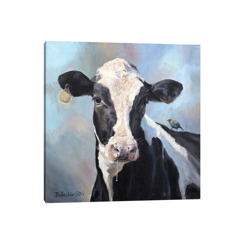 Slurp 1 Piece Wrapped Canvas Wall Art, 30.48 cm H x 30.48 cm W