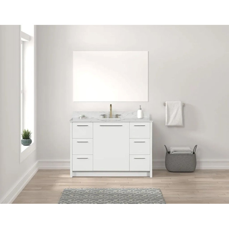 Ensemble de meuble-lavabo simple 48 po Nona