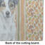 Planche à découper blanche et noire Jack Russell Terrier Heirloom