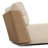 Sicilia Outdoor Woven Swivel Chair-Concha Beige