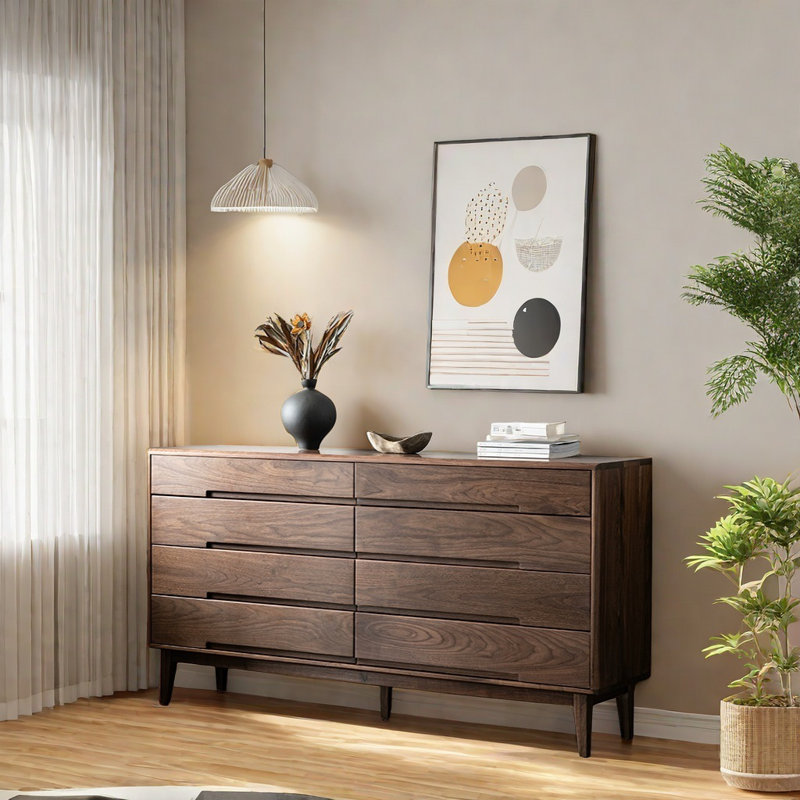 Log Bedroom Accent Cabinet