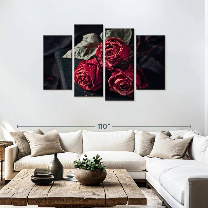 Hitzel Dried Red Roses
