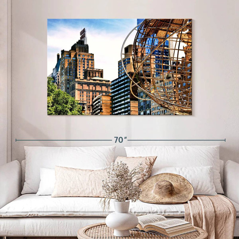 Sireci NYC Unisphere, 32" H x 48" W