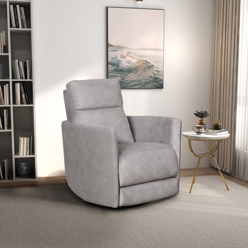 Fauteuil inclinable et pivotant Carson, Gris