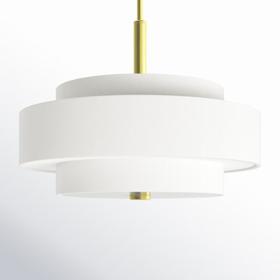 Flaire 4 - Light Dimmable Drum Chandelier