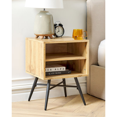Volner 40cm W Bedside Table