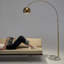 Lampe sur pied à DEL arquée 75 po Olivia-89267741-89267742
