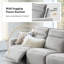Majida 83"W Oversized Modular Wall-Hugging Power Reclining Sofa with One Reclining Seat-781565016