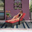 Chaise longue inclinable longue 73,4 po avec coussins-2136080039