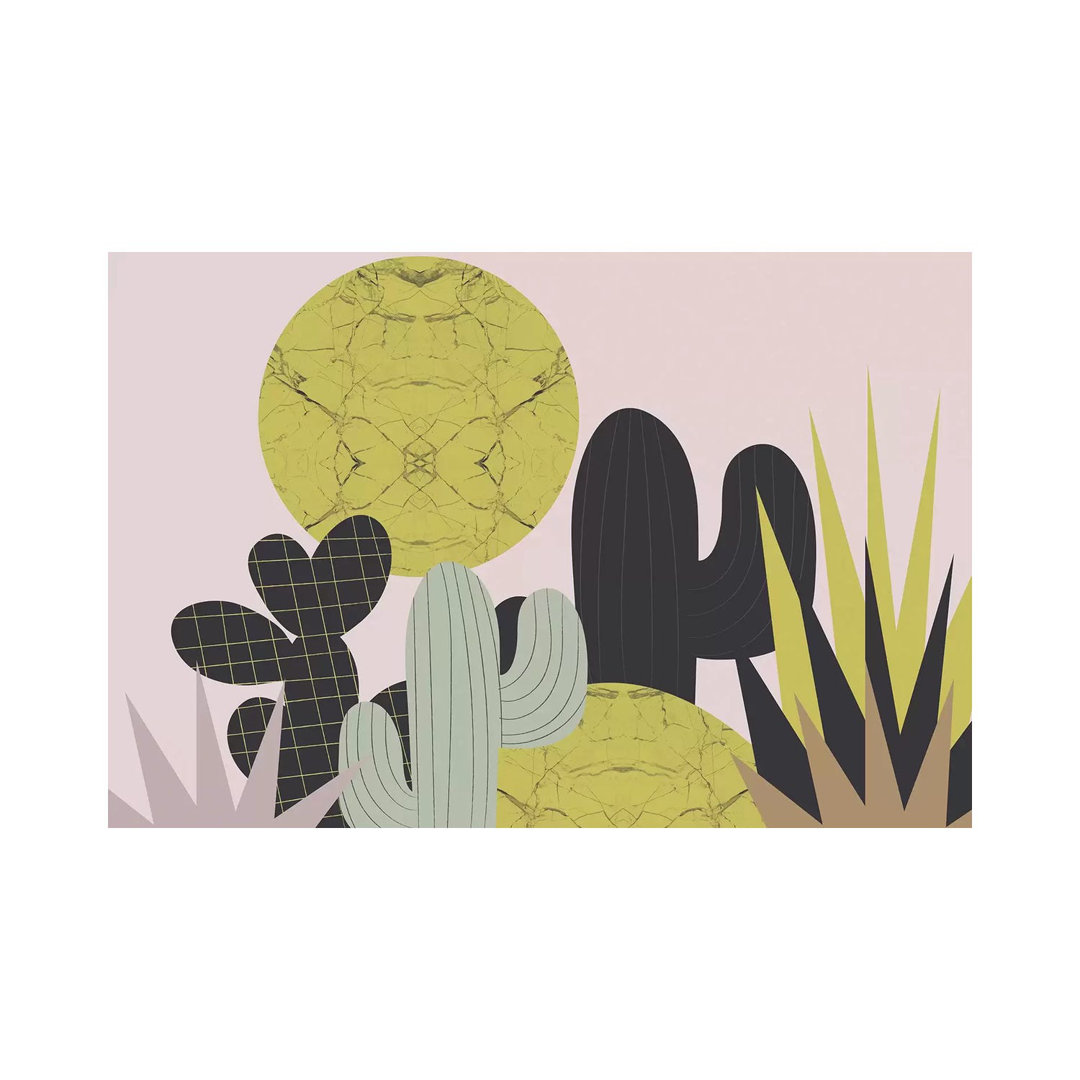 Cacti by Flatowl - Wrapped Canvas Gallery-Wrapped Canvas Giclée