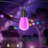48ft Smart RGBIC Warm White String Lights With App Control,IP65 Waterproof