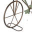 Cole et sculpture de jardin en métal sur une grenouille de vélo avec des accents dorés-1516273711-1516273706