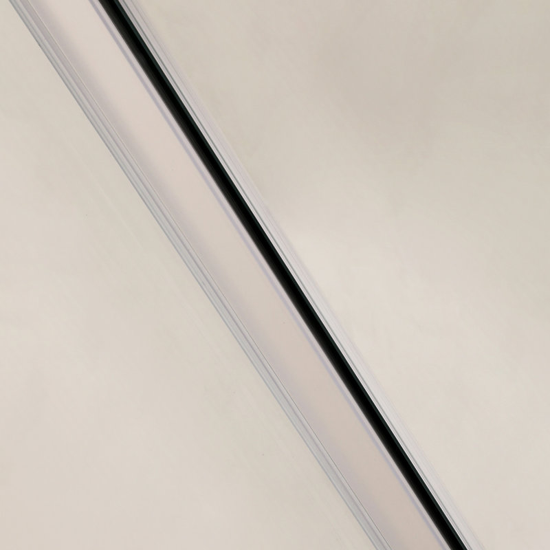 Brushed Nickel Shower Door, 60" X 72" - Remarkable Tempered Glass, Stylish Bathroom Addition Single Sliding Enclosure, W H, Upgrade Option