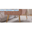 Banc en velours Rodjanae