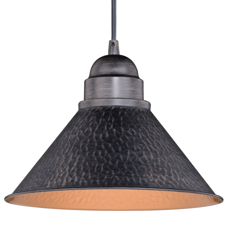 Witte 1 - Light Outdoor Pendant, Aged Iron