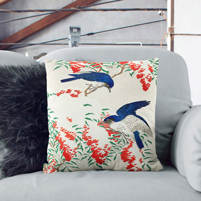 Floral Square Cushion