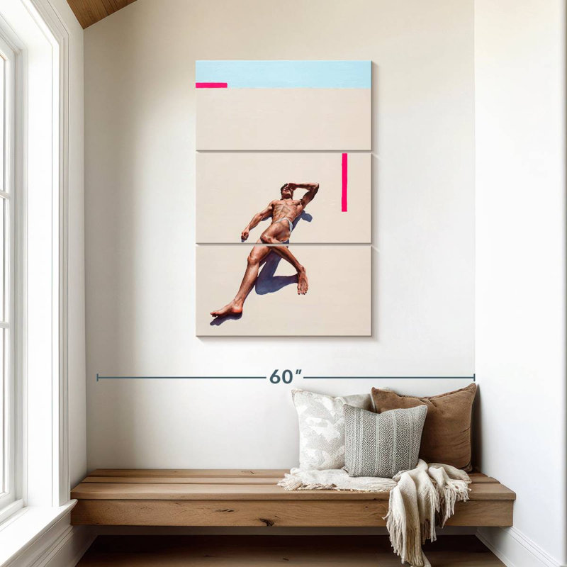 Leisha Afro Pop I, H 45 po x l 28 po