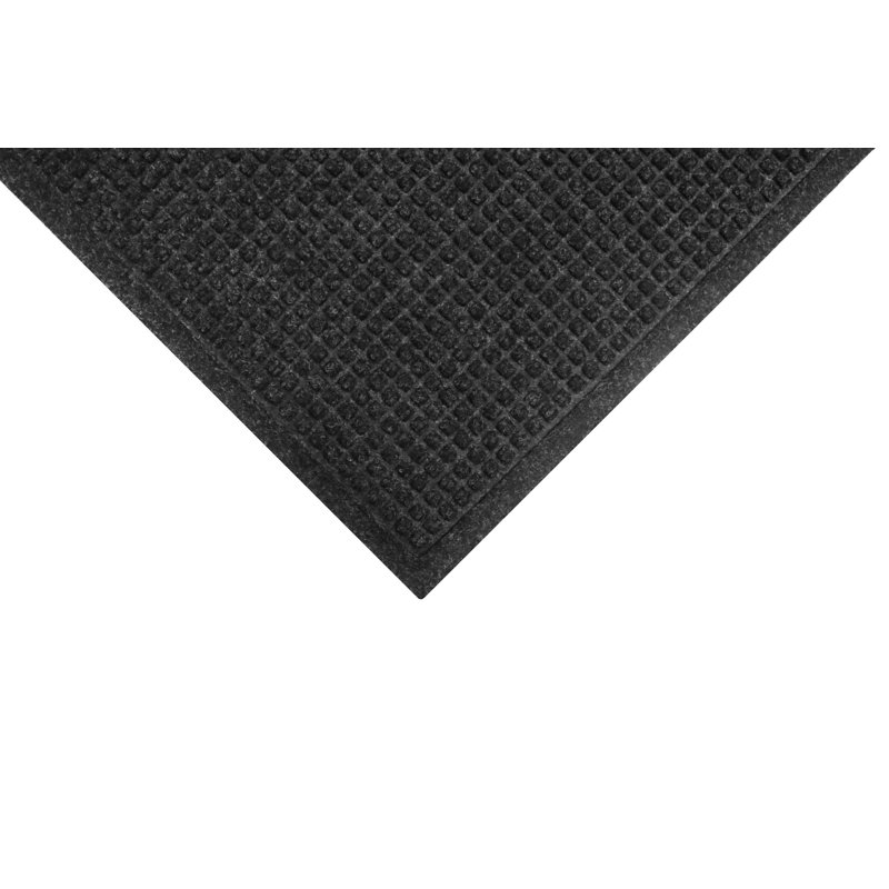 Tapis tendance Waterhog | Gris anthracite 3 pi x 5 pi, Rectangle 4 pi x 6 pi
