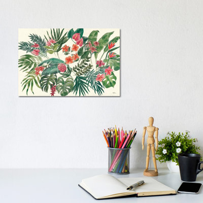 Jungle Vibes VI Leaves by Janelle Penner - Wrapped Canvas Print