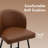360°swivel Barstool Counter Height Barstools With Back-301039142