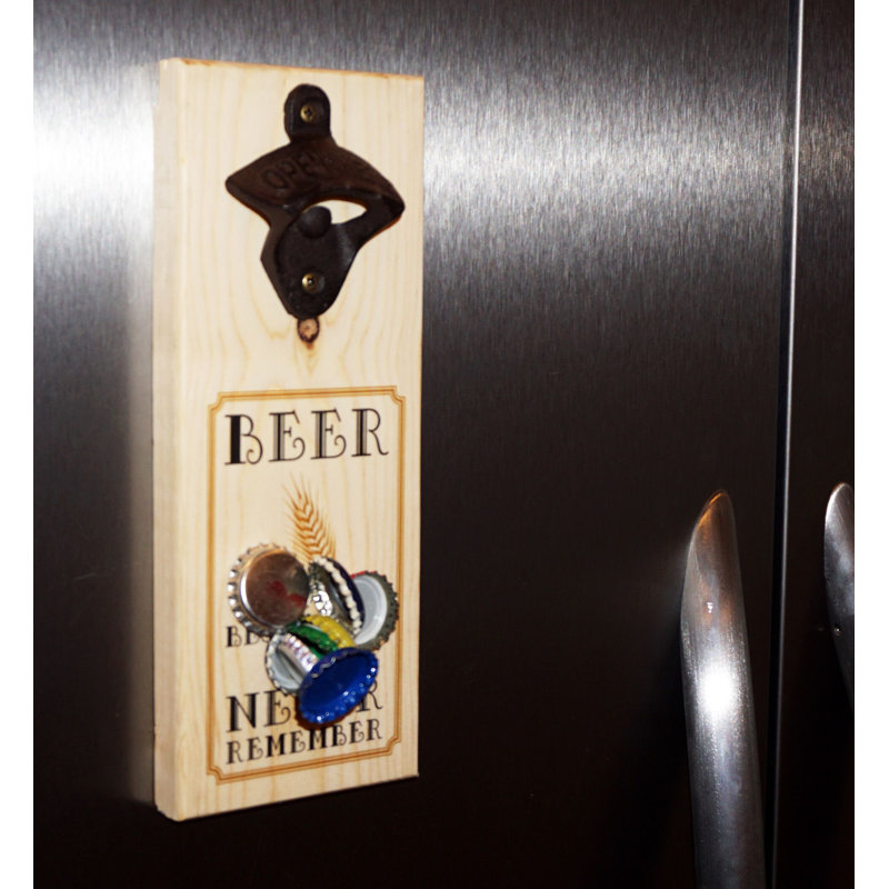 Leeza Wood Magnetic Bottle Opener