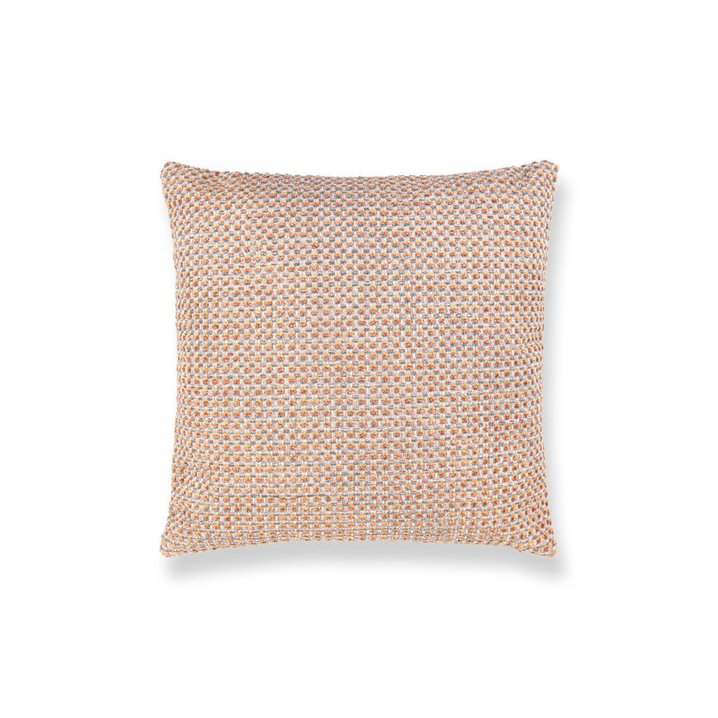 Coussin en coton réversible, Ruisseau, Carré 22 po