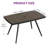 Caihla Rectangular 4-Person Outdoor Dining Set with Cushions