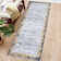 Machine Washable Rugs Bordered Modern Non-Slip Low Pile Rubber Backing Indoor Area Rug for Living Room Bedroom Kitchen Dining Room