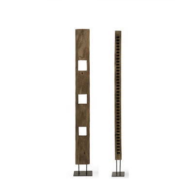Zen-Style Walnut Wood Decorative Items For The Living Room