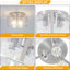 Bora 3 - Light Glass Flush Mount Ceiling Light for Kitchen Bedroom Entryway Hallway-1343776683-1372362330
