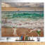 Impression de paysage marin «Crystal Clear Blue Foamo Waves»-35061391-35061402