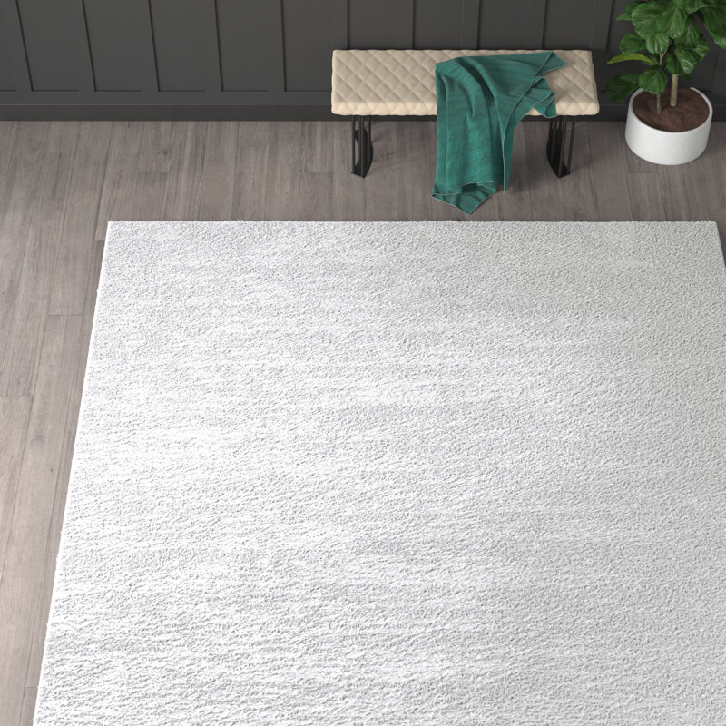 Tapis ivoire / gris clair Presler, Rectangle 9 pi x 12 pi