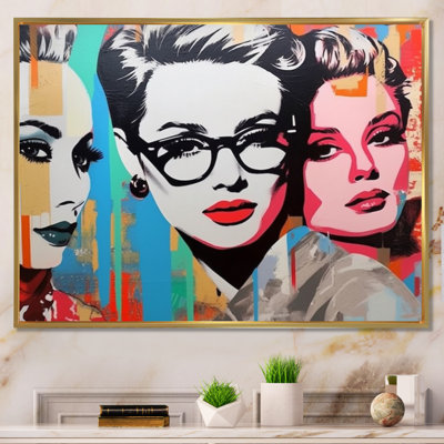 " Vintage 1950S Woman Portrait II "