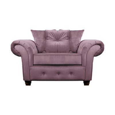 Lila 2 Seater Velvet Loveseat